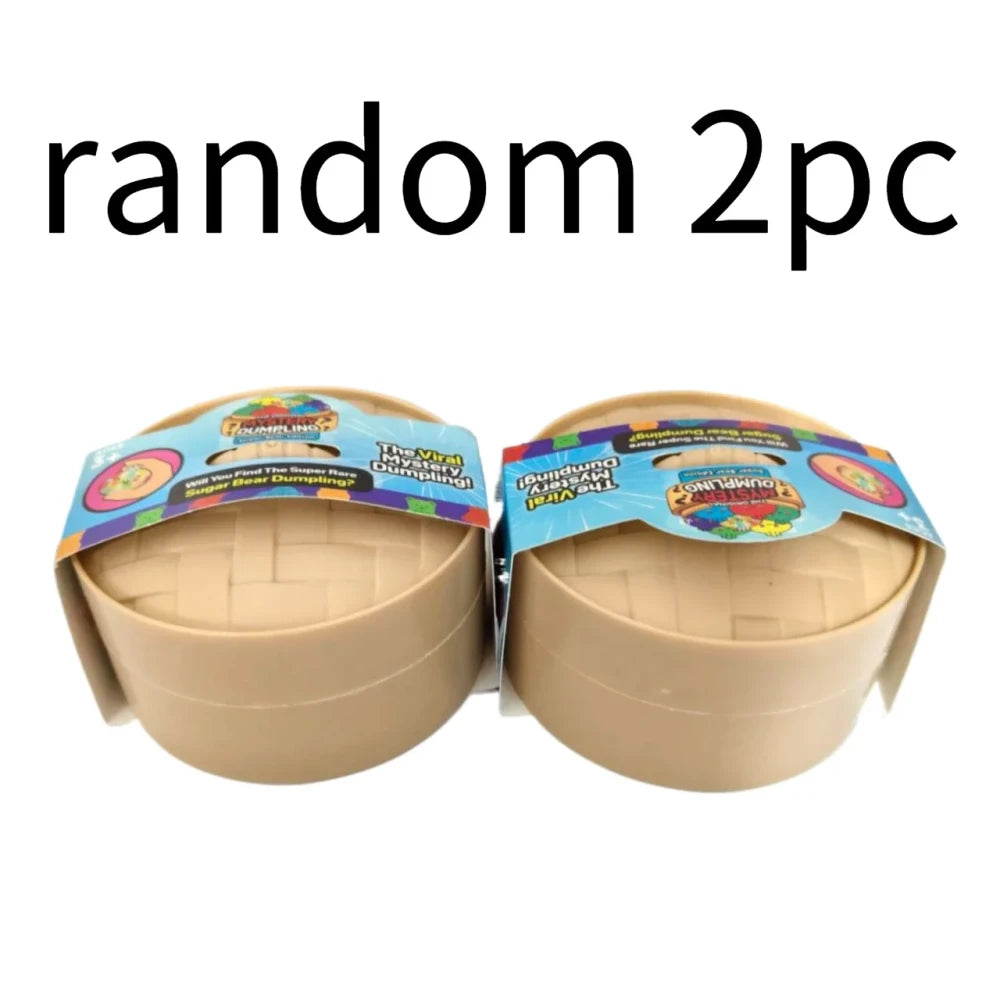 Colorful Dumpling Squishy Toy