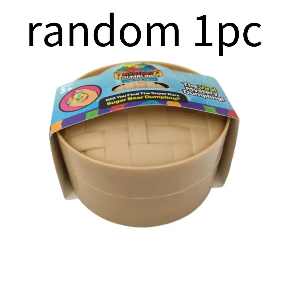 Colorful Dumpling Squishy Toy