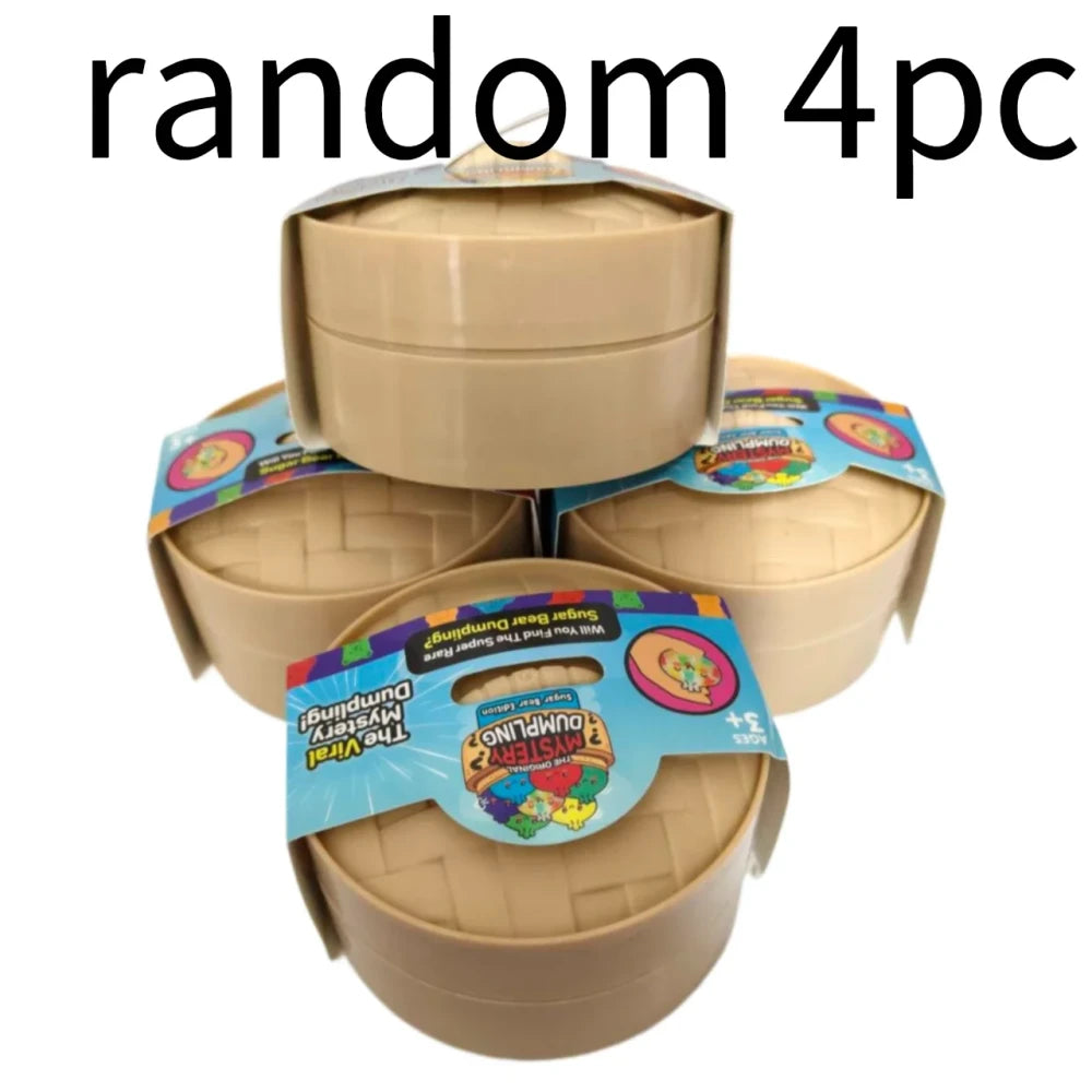 Colorful Dumpling Squishy Toy