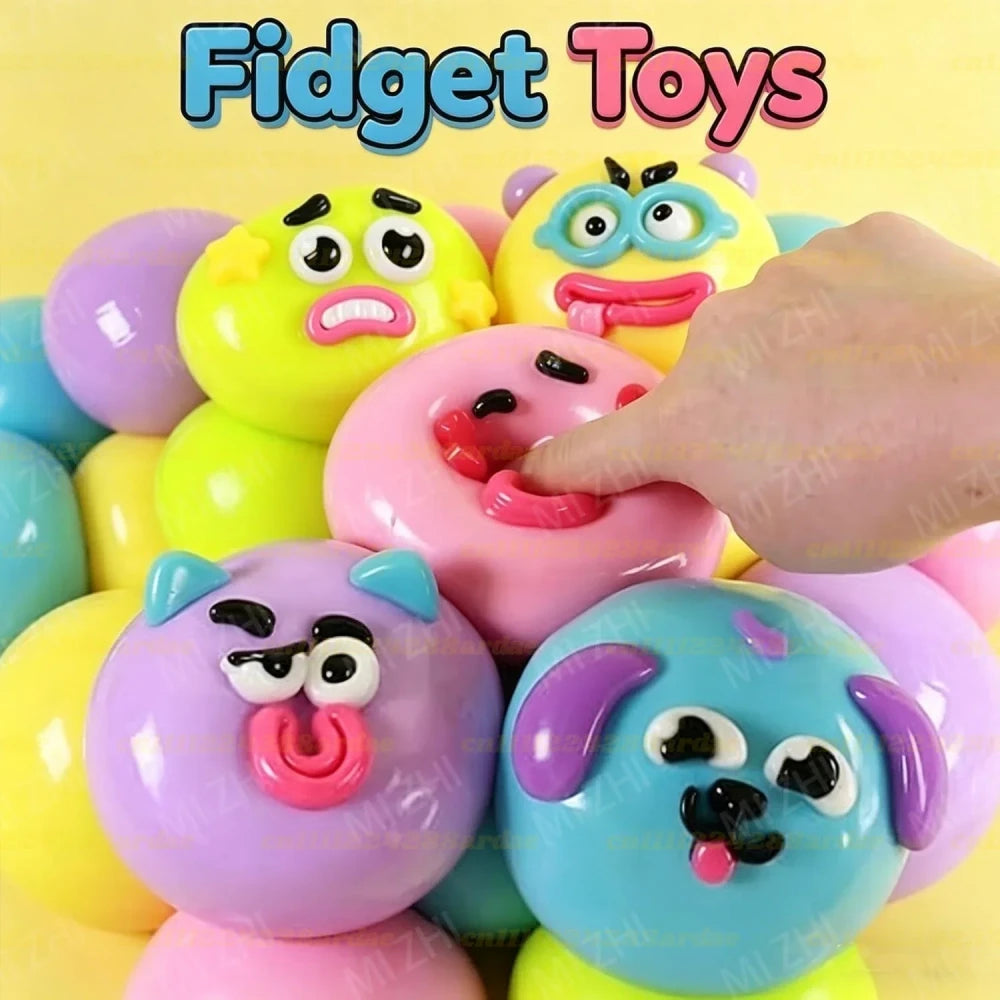 Dog Face Swap Squishy Toy