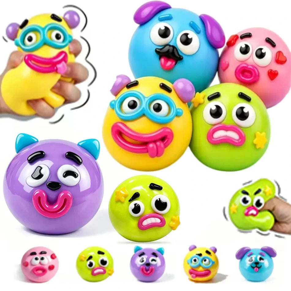 Dog Face Swap Squishy Toy