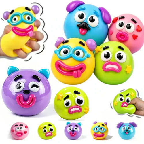 Dog Face Swap Squishy Toy