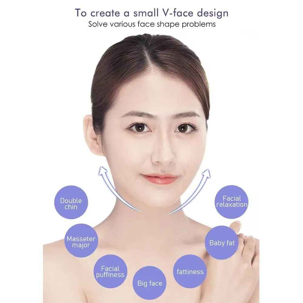 Pink Face Lifting Sleep Mask
